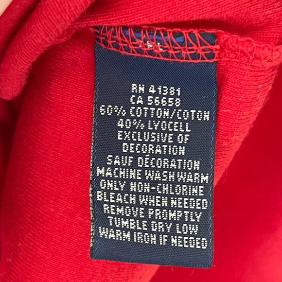 Ralph Lauren | Red Logo Lightweight Turtleneck Sweater XL - Picture 6 of 7